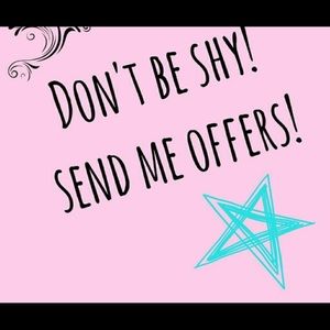 Don’t like the price? Send me and offer!